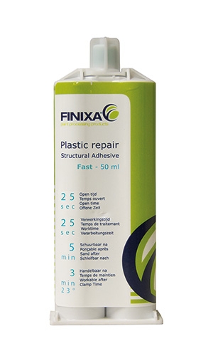 CHEMICAR PLASTIC REPAIR FAST' ( 25SEC) BLACK - 50ML 